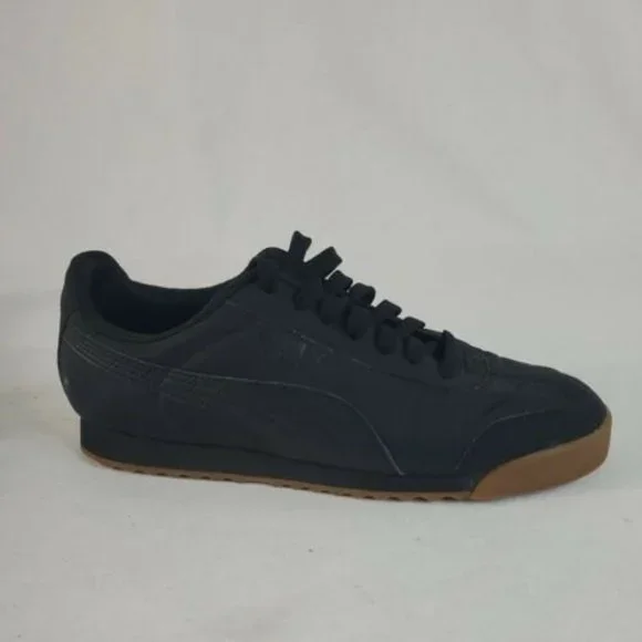 Puma Shoes Puma Roma Basic Jr Big Kids Shoes Black Size